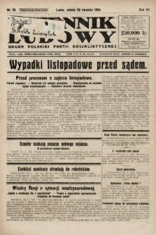Dziennik Ludowy : organ Polskiej Partji Socjalistycznej. 1924, nr 95