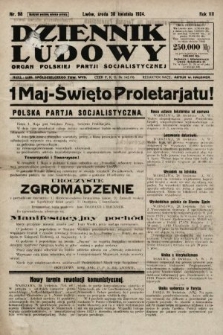 Dziennik Ludowy : organ Polskiej Partji Socjalistycznej. 1924, nr 98