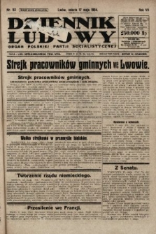 Dziennik Ludowy : organ Polskiej Partji Socjalistycznej. 1924, nr 112
