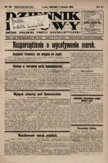 Dziennik Ludowy : organ Polskiej Partji Socjalistycznej. 1924, nr 124