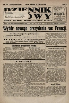 Dziennik Ludowy : organ Polskiej Partji Socjalistycznej. 1924, nr 135
