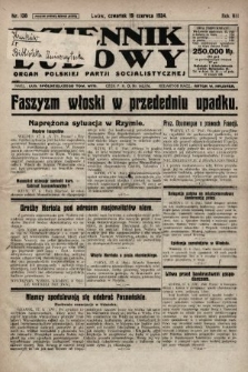 Dziennik Ludowy : organ Polskiej Partji Socjalistycznej. 1924, nr 138