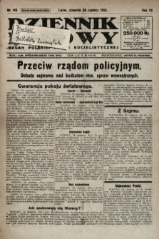 Dziennik Ludowy : organ Polskiej Partji Socjalistycznej. 1924, nr 143