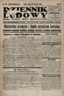 Dziennik Ludowy : organ Polskiej Partji Socjalistycznej. 1924, nr 145