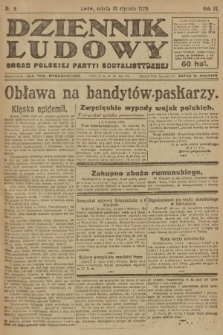 Dziennik Ludowy : organ Polskiej Partyi Socyalistycznej. 1920, nr 9