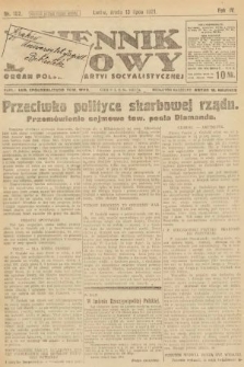 Dziennik Ludowy : organ Polskiej Partyi Socyalistycznej. 1921, nr 162