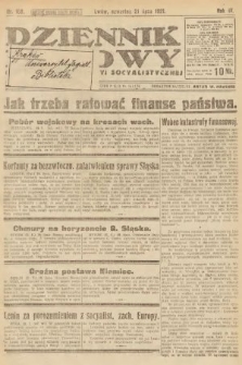 Dziennik Ludowy : organ Polskiej Partyi Socyalistycznej. 1921, nr 169