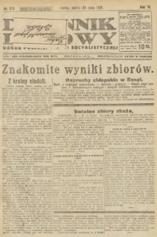 Dziennik Ludowy : organ Polskiej Partyi Socyalistycznej. 1921, nr 170