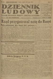 Dziennik Ludowy : organ Polskiej Partyi Socyalistycznej. 1920, nr 127