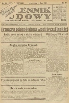 Dziennik Ludowy : organ Polskiej Partyi Socyalistycznej. 1921, nr 174
