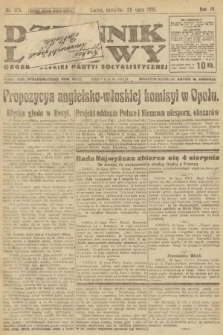 Dziennik Ludowy : organ Polskiej Partyi Socyalistycznej. 1921, nr 175
