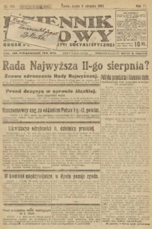 Dziennik Ludowy : organ Polskiej Partyi Socyalistycznej. 1921, nr 180