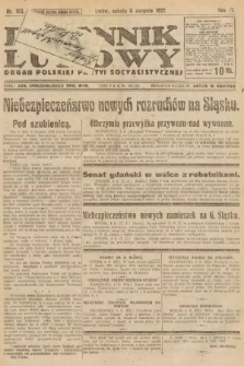 Dziennik Ludowy : organ Polskiej Partyi Socyalistycznej. 1921, nr 183