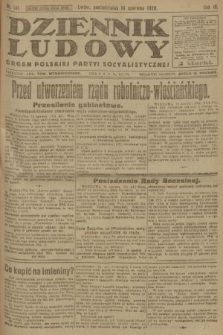 Dziennik Ludowy : organ Polskiej Partyi Socyalistycznej. 1920, nr 141