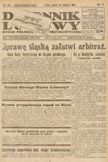 Dziennik Ludowy : organ Polskiej Partyi Socyalistycznej. 1921, nr 194