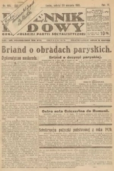 Dziennik Ludowy : organ Polskiej Partyi Socyalistycznej. 1921, nr 195