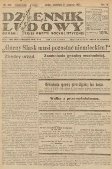 Dziennik Ludowy : organ Polskiej Partyi Socyalistycznej. 1921, nr 196