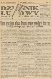 Dziennik Ludowy : organ Polskiej Partyi Socyalistycznej. 1921, nr 210