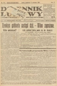 Dziennik Ludowy : organ Polskiej Partyi Socyalistycznej. 1921, nr 213