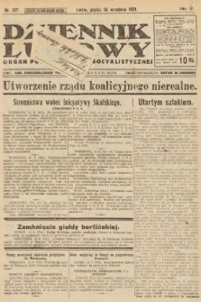 Dziennik Ludowy : organ Polskiej Partyi Socyalistycznej. 1921, nr 217