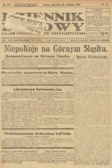 Dziennik Ludowy : organ Polskiej Partyi Socyalistycznej. 1921, nr 225
