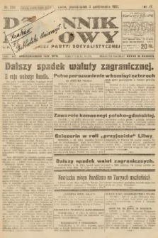 Dziennik Ludowy : organ Polskiej Partyi Socyalistycznej. 1921, nr 232