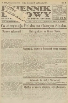 Dziennik Ludowy : organ Polskiej Partyi Socyalistycznej. 1921, nr 246