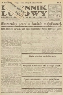 Dziennik Ludowy : organ Polskiej Partyi Socyalistycznej. 1921, nr 248