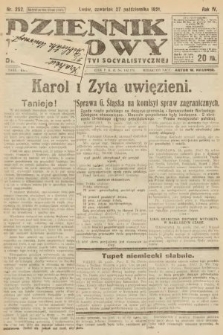 Dziennik Ludowy : organ Polskiej Partyi Socyalistycznej. 1921, nr 252