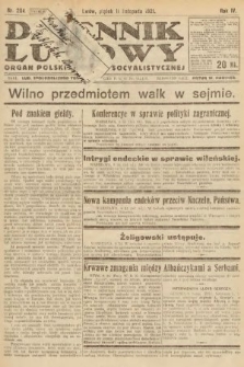 Dziennik Ludowy : organ Polskiej Partyi Socyalistycznej. 1921, nr 264