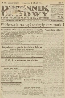 Dziennik Ludowy : organ Polskiej Partyi Socyalistycznej. 1921, nr 265
