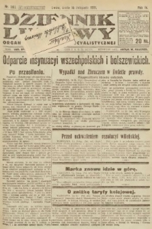 Dziennik Ludowy : organ Polskiej Partyi Socyalistycznej. 1921, nr 268