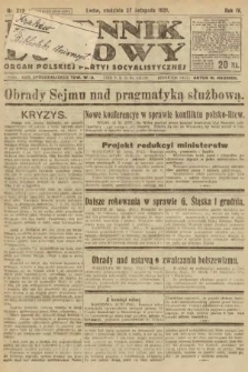 Dziennik Ludowy : organ Polskiej Partyi Socyalistycznej. 1921, nr 278