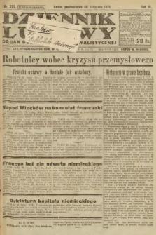Dziennik Ludowy : organ Polskiej Partyi Socyalistycznej. 1921, nr 279