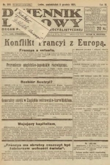 Dziennik Ludowy : organ Polskiej Partyi Socyalistycznej. 1921, nr 285