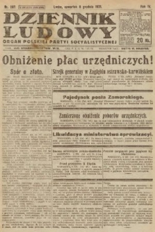 Dziennik Ludowy : organ Polskiej Partyi Socyalistycznej. 1921, nr 287