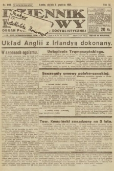 Dziennik Ludowy : organ Polskiej Partyi Socyalistycznej. 1921, nr 288
