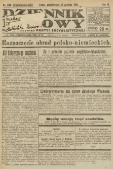 Dziennik Ludowy : organ Polskiej Partyi Socyalistycznej. 1921, nr 290