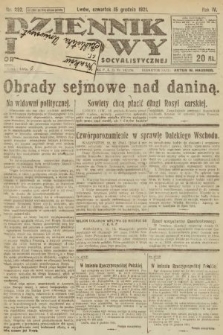 Dziennik Ludowy : organ Polskiej Partyi Socyalistycznej. 1921, nr 292