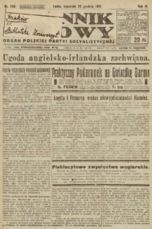 Dziennik Ludowy : organ Polskiej Partyi Socyalistycznej. 1921, nr 298