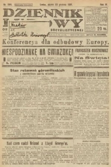 Dziennik Ludowy : organ Polskiej Partyi Socyalistycznej. 1921, nr 299