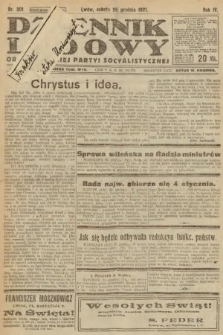 Dziennik Ludowy : organ Polskiej Partyi Socyalistycznej. 1921, nr 301