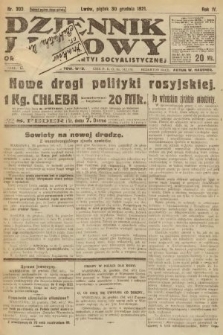 Dziennik Ludowy : organ Polskiej Partyi Socyalistycznej. 1921, nr 303