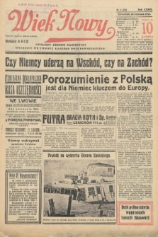 Wiek Nowy : popularny dziennik ilustrowany. 1939, nr 11319