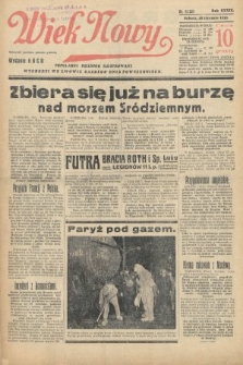Wiek Nowy : popularny dziennik ilustrowany. 1939, nr 11321