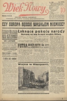 Wiek Nowy : popularny dziennik ilustrowany. 1939, nr 11325