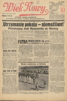 Wiek Nowy : popularny dziennik ilustrowany. 1939, nr 11326