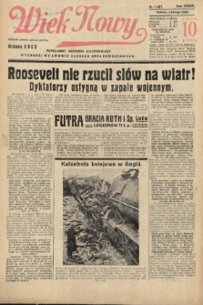 Wiek Nowy : popularny dziennik ilustrowany. 1939, nr 11327