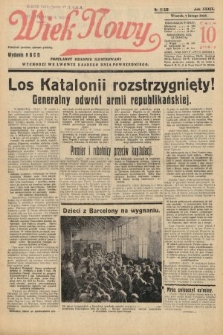 Wiek Nowy : popularny dziennik ilustrowany. 1939, nr 11329