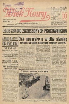 Wiek Nowy : popularny dziennik ilustrowany. 1939, nr 11331